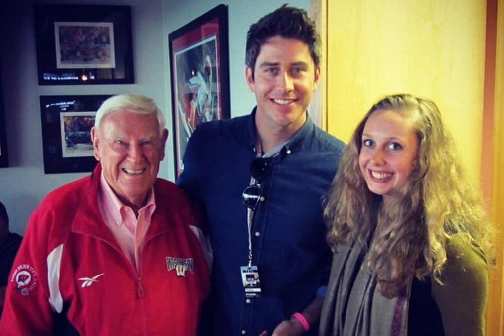 Cuzzy and Emma at Indy 500